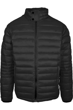 Philipp Plein Plain Padded Black Jacket