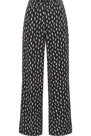 Dreimaster Stof broek Dames en wit