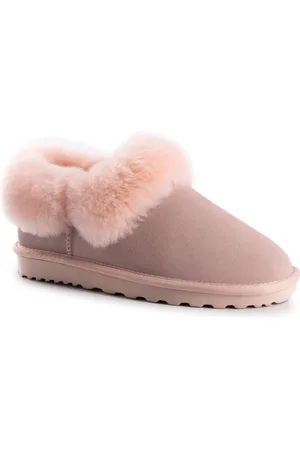 Aus Wooli Unisex Schapenvacht Wollen Traditionele Enkelpantoffels