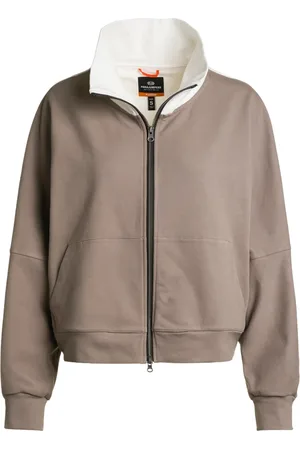Parajumpers Borea Brown Zip-Up Jumper