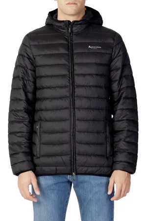 Aquascutum London Logo Black Active Hoodie Jacket