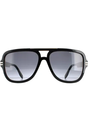 Marc Jacobs Aviator Mannen donkergrijze gradiënt Marc 637/s