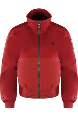Parajumpers Jadie Rio Red Zip-Up Jumper