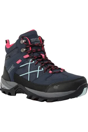 Regatta Dames/Dames Samaris III Wandelschoenen (Marine / Roze)