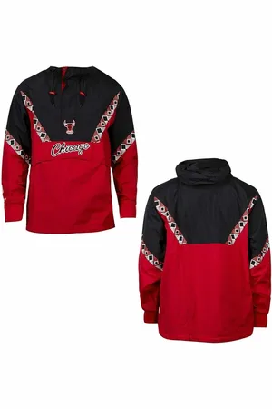 Mitchell & Ness Chciago Bulls Team Heren Anorak Jas