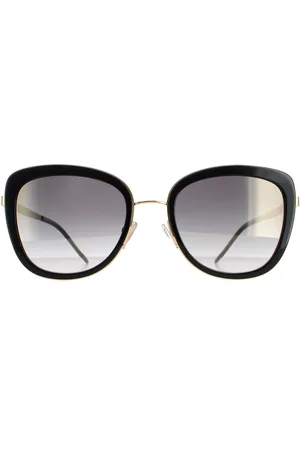 HUGO BOSS Sunglasses Boss 1209/S RHL FQ Gold Black Gray Gracient Gold Mirror