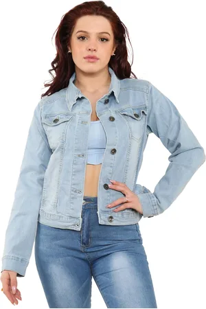 Enzo Stretch denim jack voor dames
