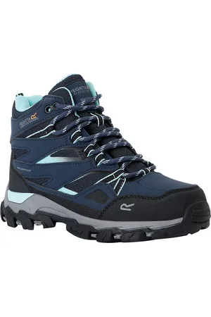 Regatta Kinder/Kinder Holcombe III Wandelschoenen (Marine/Aruba Blauw)