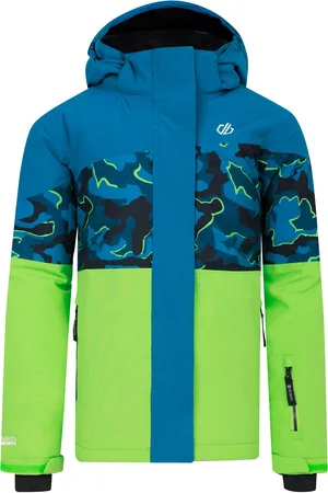 Dare 2B Kinder/Kinder Humour III Camo Ski-jas (Kingfisher Blauw/Kingfisher Blauw)