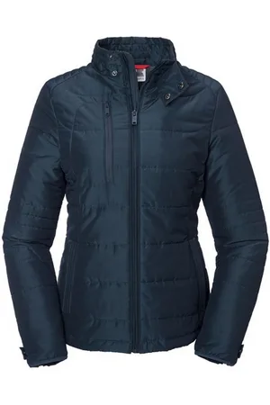 Russell Athletic Russell Dames/dames Kruisgewatteerd Jasje (Franse marine)