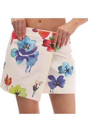 OFF-WHITE Off White gebloemd dames minirokje in