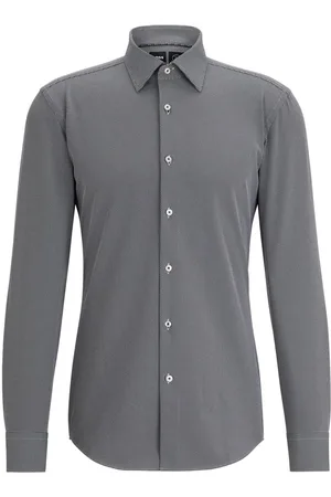 HUGO BOSS Heren P-Hank Kent overhemd in