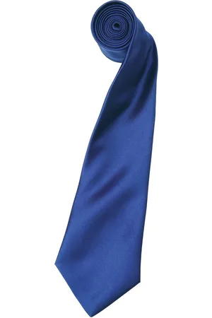 Premier Herensatineband (smal blad) (pakje van 2) (Marineblauw)