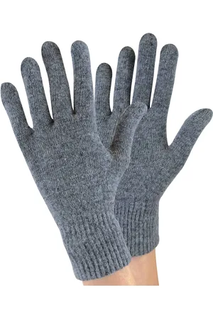 Sock Snob Dames gebreide thermo wolmix magische handschoenen