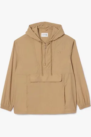 Lacoste Heren Lichtgewicht Waterafstotend Jasje met Capuchon in