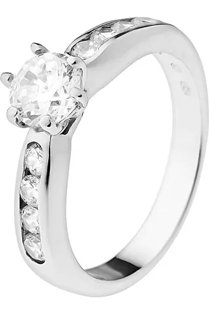 Diadema Solitaire 8 mm Zirkonium en Silver Oxiden 925 - Festival