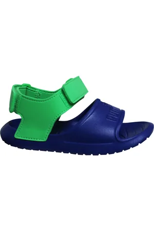 PUMA Divecat v2 Injex Double Strap Groen Kindersandalen 369546 02