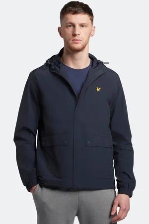 Lyle & Scott Jack met capuchon in marineblauw