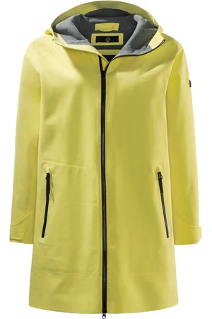 Jack Wolfskin De Storm Shell Dames Gele Jas