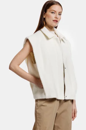 ALTER EGO Florance Off White Gilet