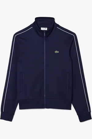 Lacoste Heren Paris Piqué Track Jacket met rits in