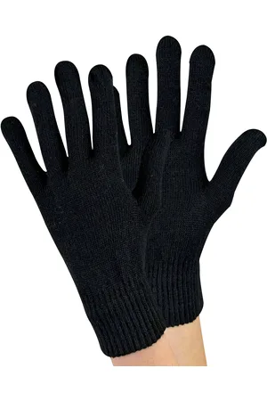 Sock Snob Dames gebreide thermo wolmix magische handschoenen