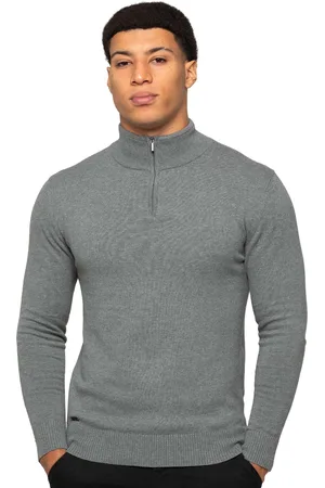 Enzo Milano | Heren Half Zip Gebreide Trui