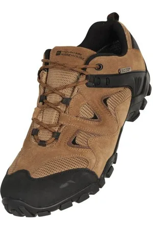 Mountain Warehouse Heren Wulpen Waterdichte Suède Wandelschoenen (Donker )