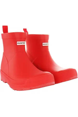 Hunter Play Rode Regenlaarzen Kinderen