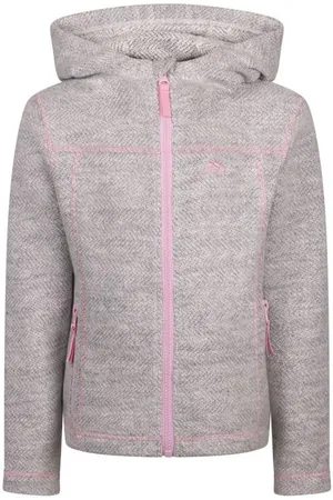Trespass Dames/Dames Shawna Fleece Full Zip Hoodie ( /Roze)