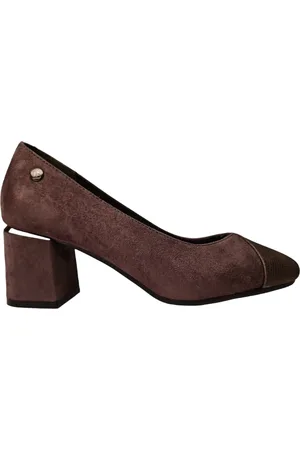 Amarpies Damen Pumps mit offener Spitze