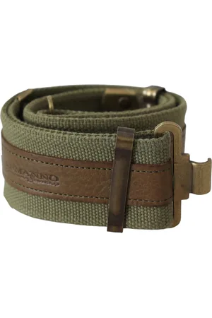 ERMANNO SCERVINO Rustieke Bronzen Gesp Legerriem