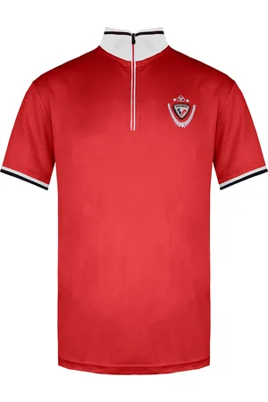Rossignol Korte Mouw 3/4 Ritssluiting Heren Virage Poloshirt RLEMY04 305