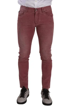 Dolce & Gabbana Corduroy Katoenen Skinny Jeans