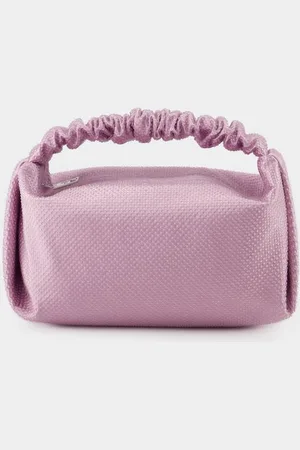 Alexander Wang Mini Scrunchie Handtas - - Polyester - Winsome Orchid