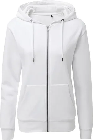 Asquith Vrouwen/dames Zip-Through Organic Hoodie