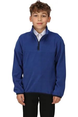Regatta Kinder/Kids Microfleece Half Rits Fleece (Nieuw Koninklijk)