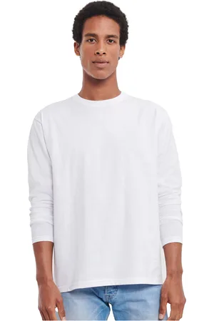 Russell Athletic Russell Unisex Klassiek T-shirt met lange mouwen voor volwassenen