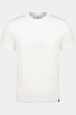 Courrèges AC recht T-shirt - Courreges - Katoen - Heritage