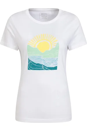 Mountain Warehouse Dames/Dames Nooit Verloren Zonsopgang Organisch T-Shirt