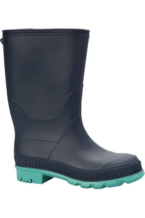 Mountain Warehouse Kinder/Kinder effen Wellington Laarzen (Marine)