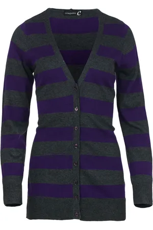 Conquista Gestreept wollen vest