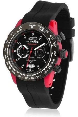 Bultaco Herenhorloge Kwarts Rood