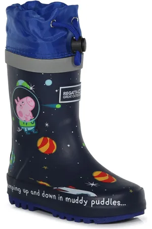 Regatta Kinder/Kinder Peppa Pig Space Wellington Laarzen (Marine)