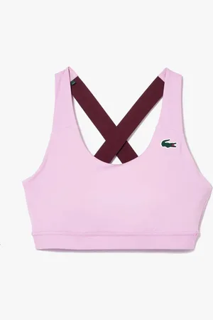 Lacoste Dames Sport Ademende Stretch Bralette in