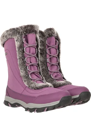 Mountain Warehouse Dames/Dames Ohio Sneeuwlaarzen (Donkerpaars)