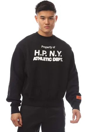 Heron Preston Heren HPNY 23 Crewneck Sweatshirt in Zwart-Wit