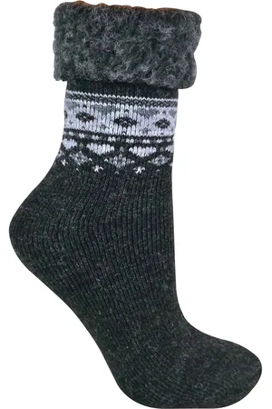 Sock Snob Thermische bedsokken voor dames Een maat