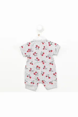 Dim Romper met korte mouw en rits D0A0N baby