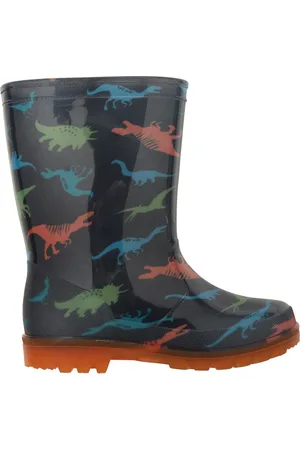 Mountain Warehouse Kinder/Kinder Splash Dinosaurus Lichtgevende Wellington Laarzen (Helder )